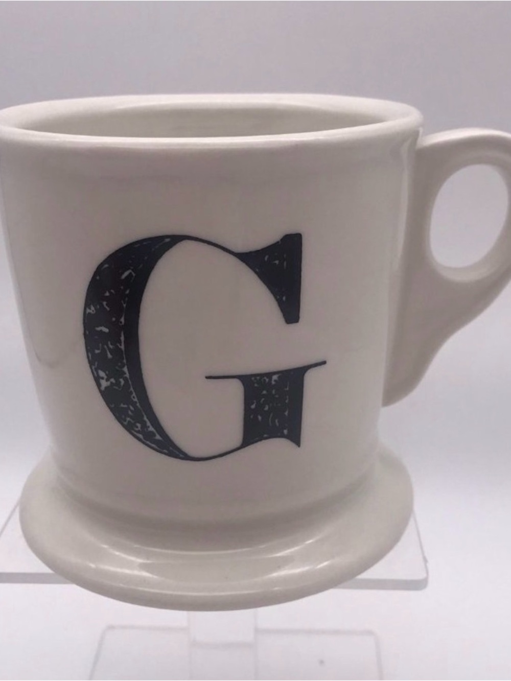 Anthropologie Monogram G Coffee Mug 12oz